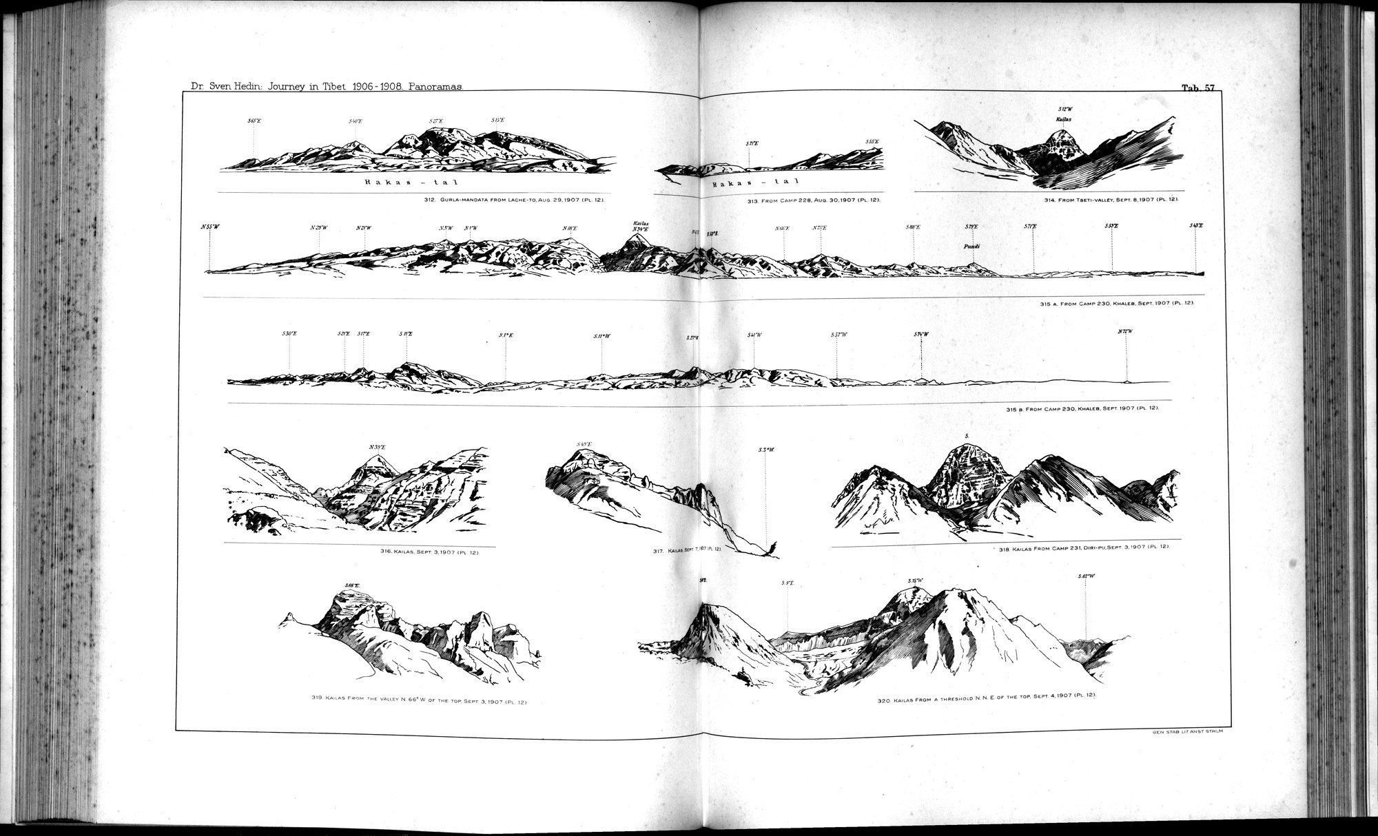 Southern Tibet : vol.10 / 126 ページ（白黒高解像度画像）