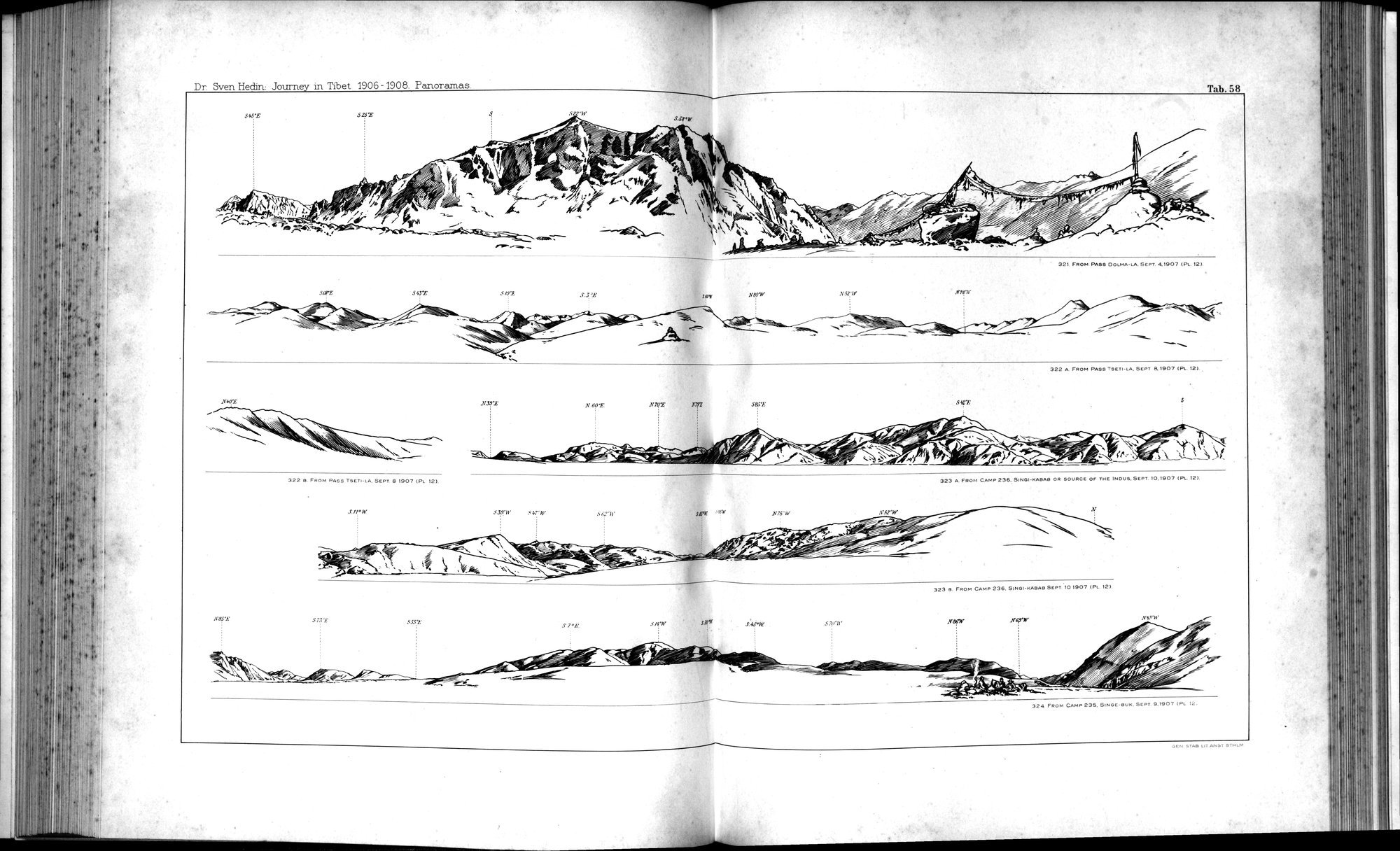 Southern Tibet : vol.10 / 128 ページ（白黒高解像度画像）