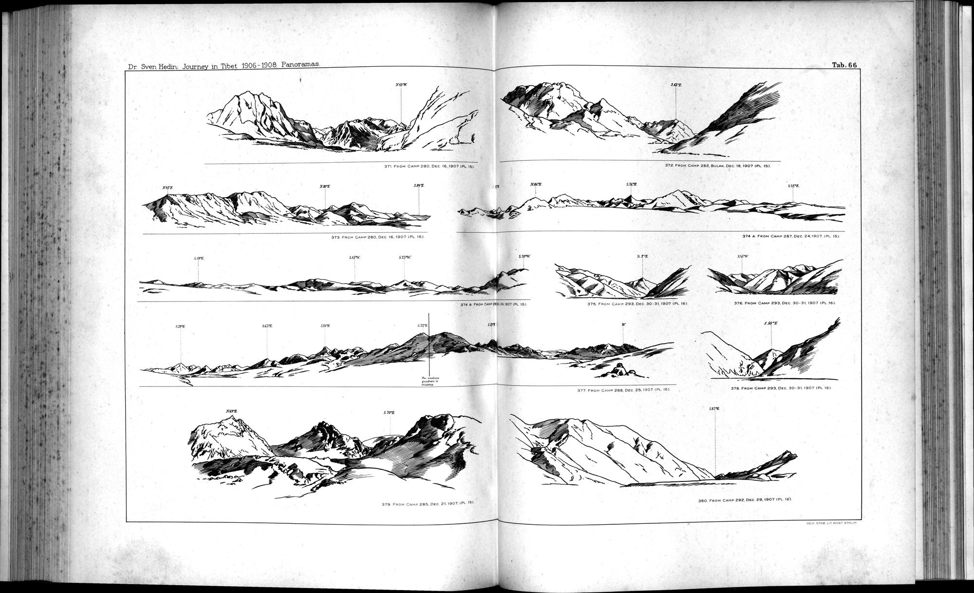 Southern Tibet : vol.10 / 144 ページ（白黒高解像度画像）