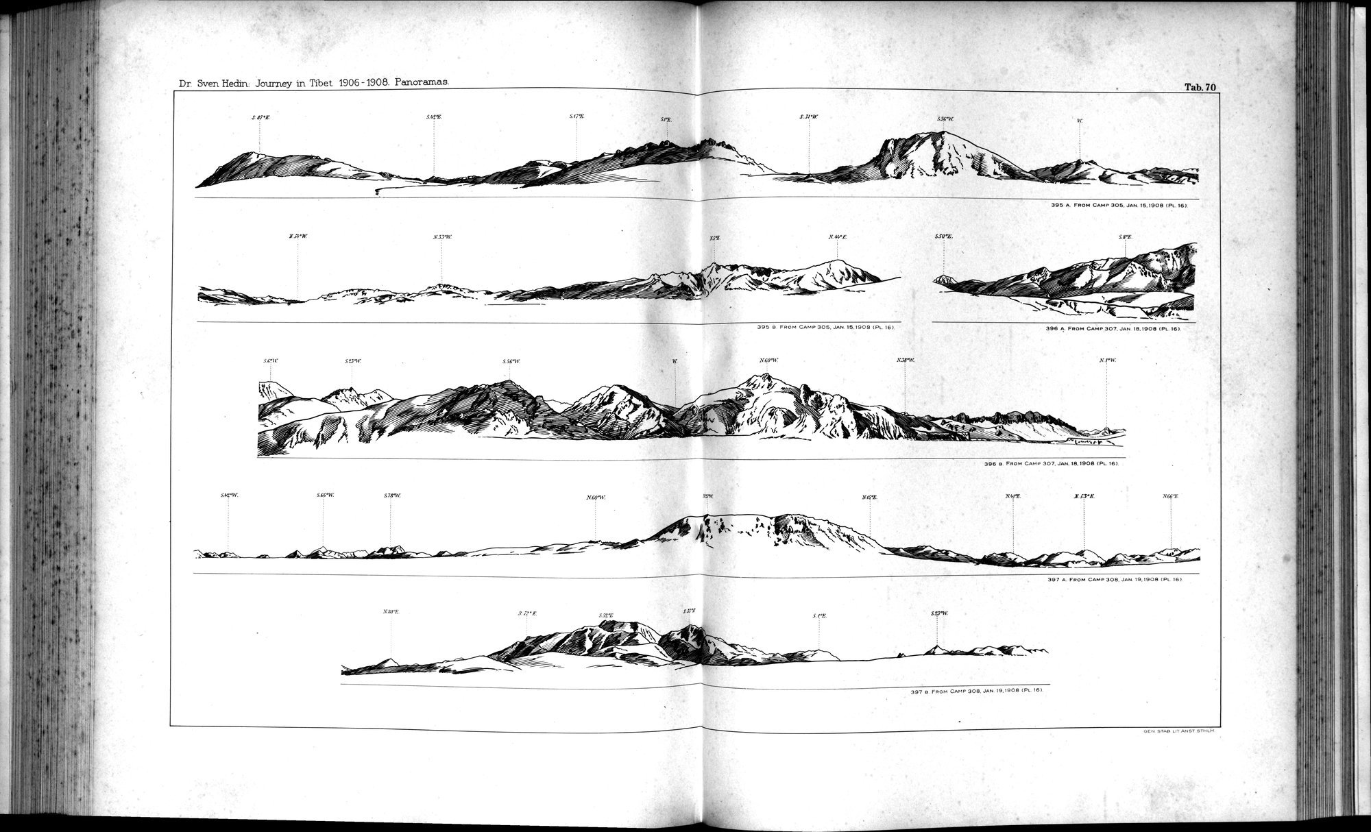 Southern Tibet : vol.10 / 152 ページ（白黒高解像度画像）