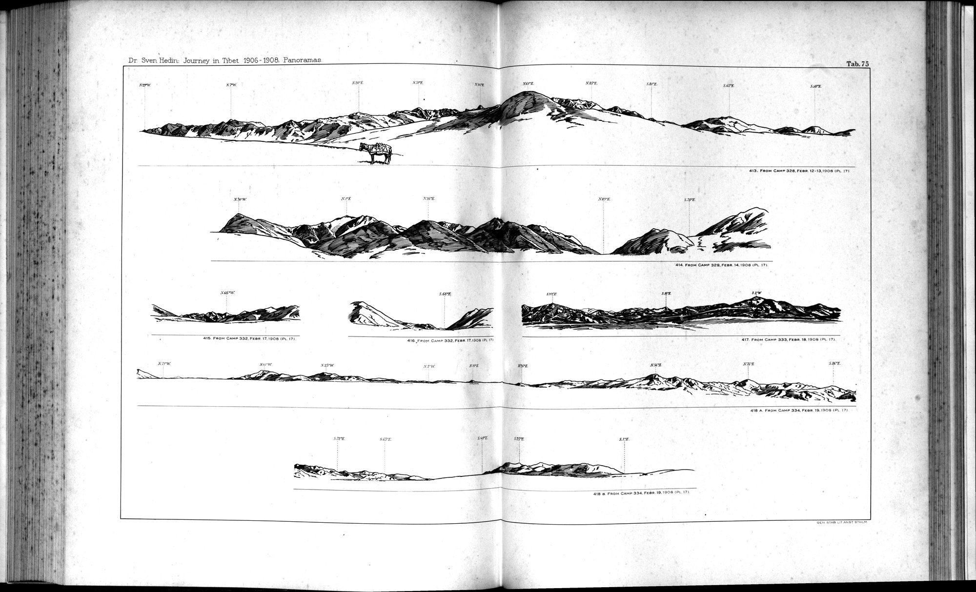 Southern Tibet : vol.10 / 162 ページ（白黒高解像度画像）