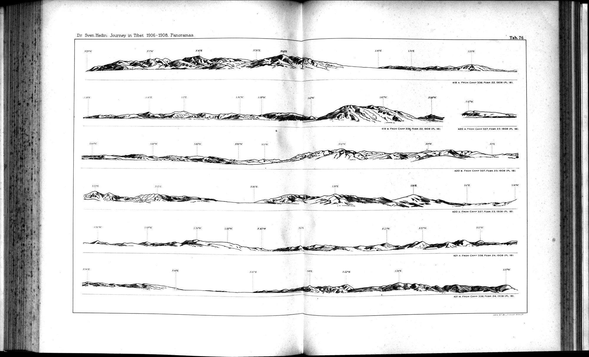 Southern Tibet : vol.10 / 164 ページ（白黒高解像度画像）