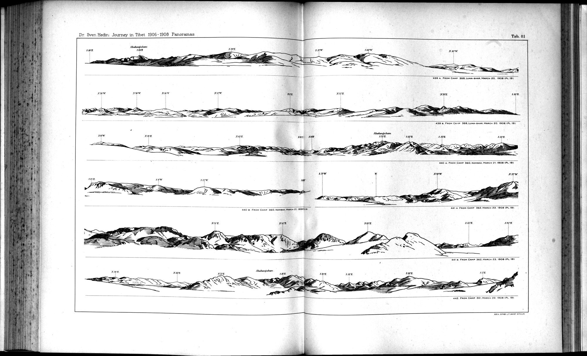 Southern Tibet : vol.10 / 174 ページ（白黒高解像度画像）