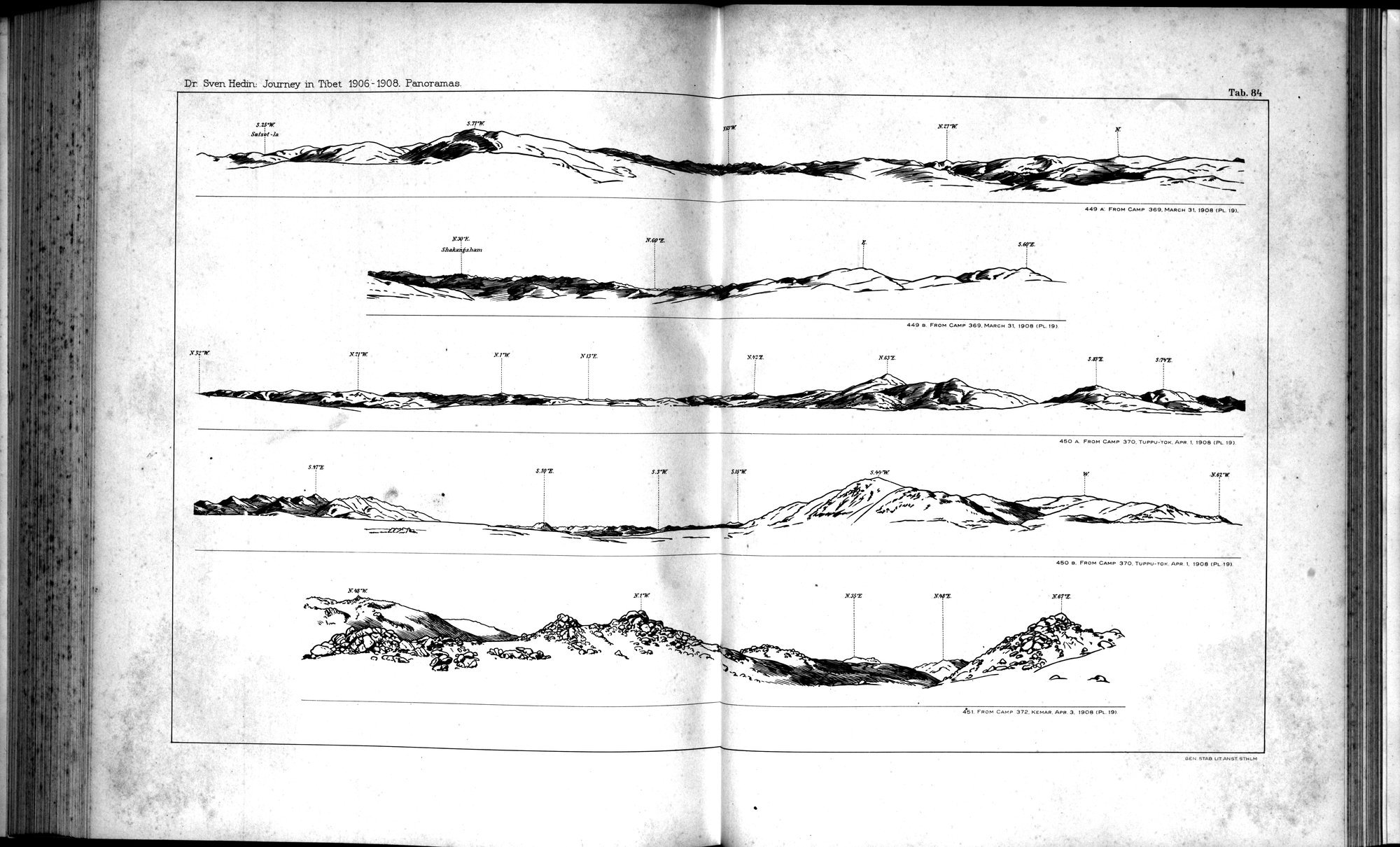 Southern Tibet : vol.10 / 180 ページ（白黒高解像度画像）