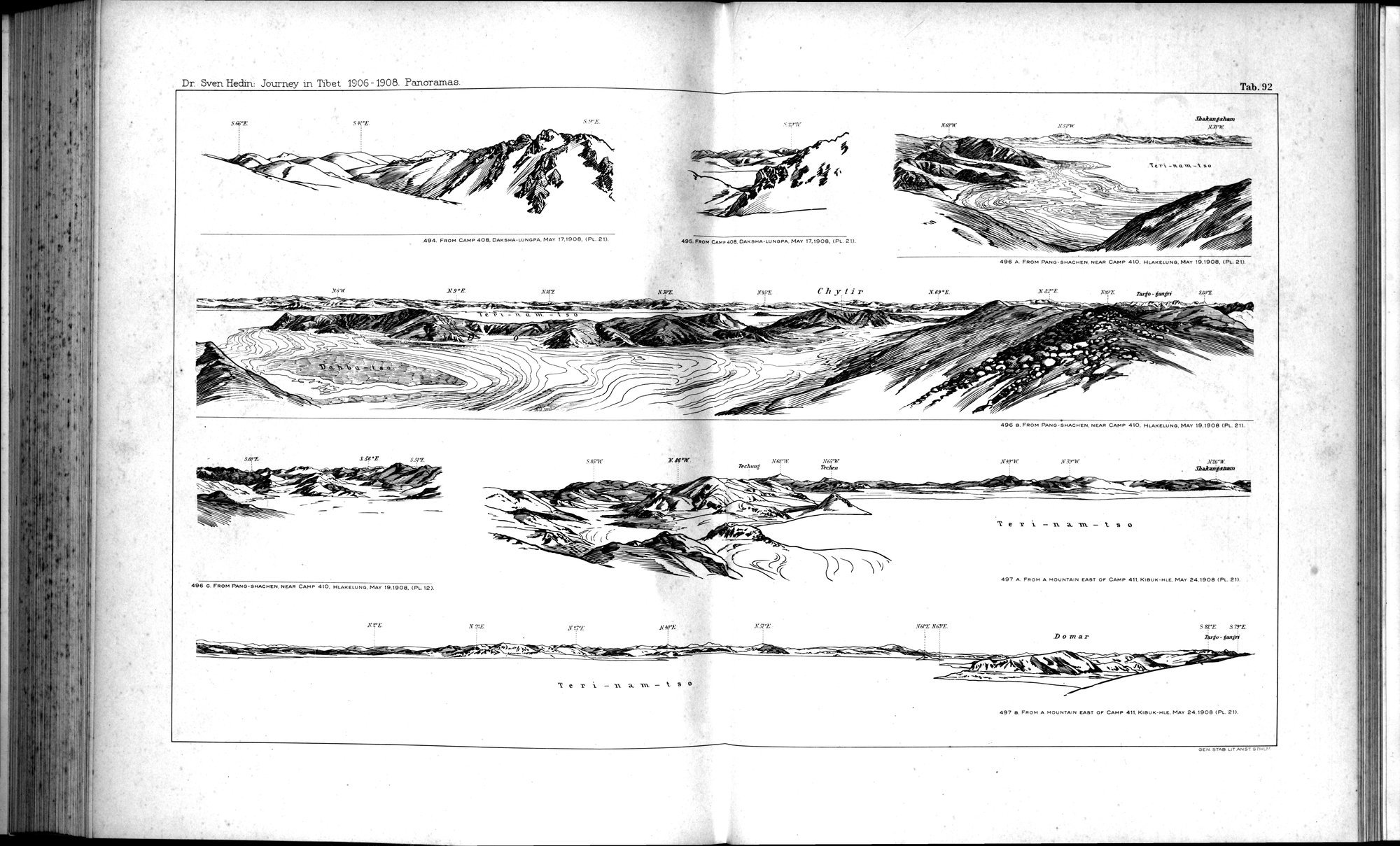 Southern Tibet : vol.10 / 196 ページ（白黒高解像度画像）