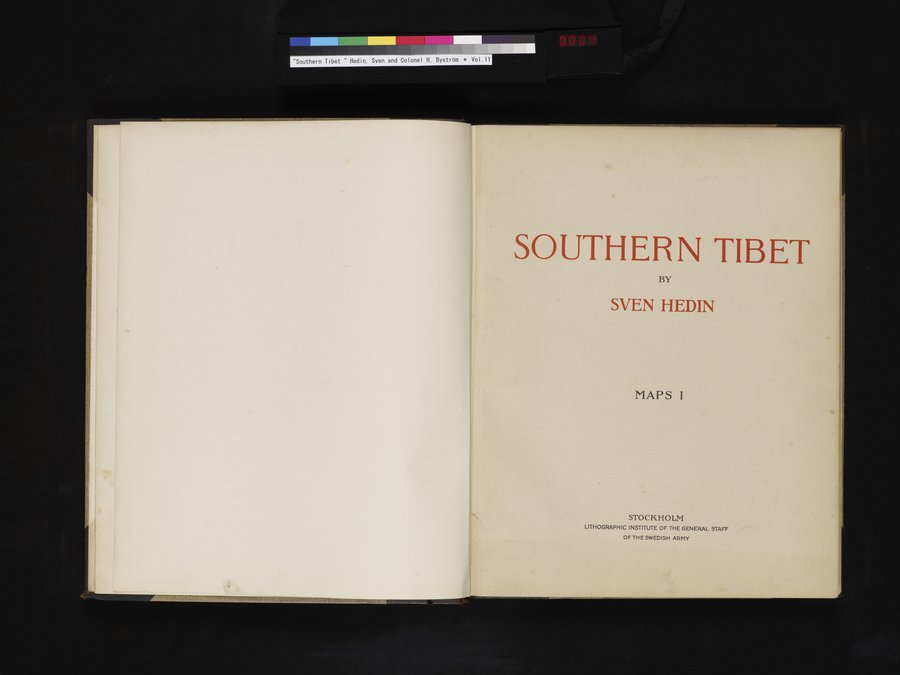 Southern Tibet : vol.11 / 4 ページ（カラー画像）