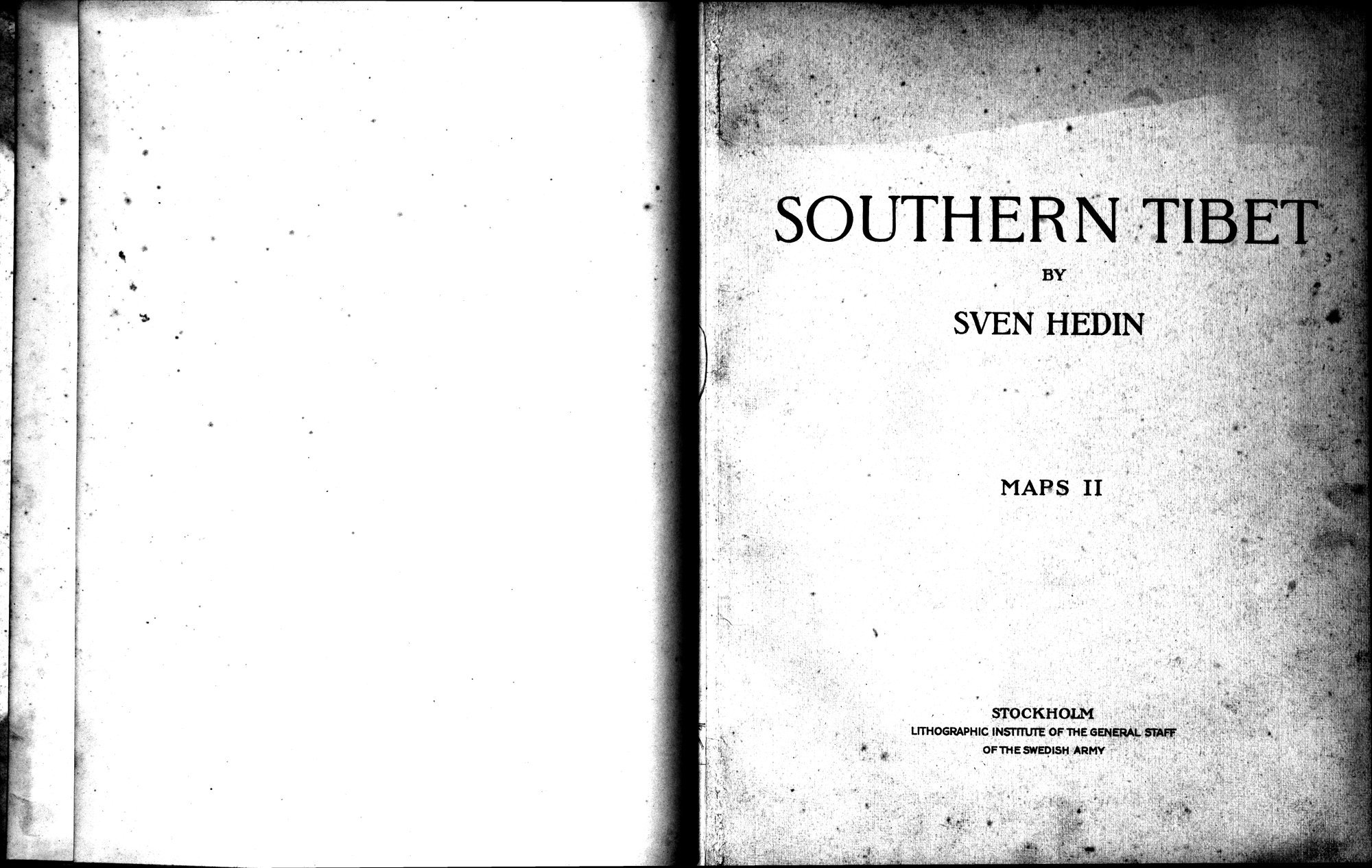 Southern Tibet : vol.12 / 4 ページ（白黒高解像度画像）