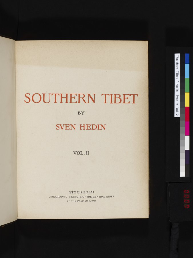 Southern Tibet : vol.2 / 7 ページ（カラー画像）