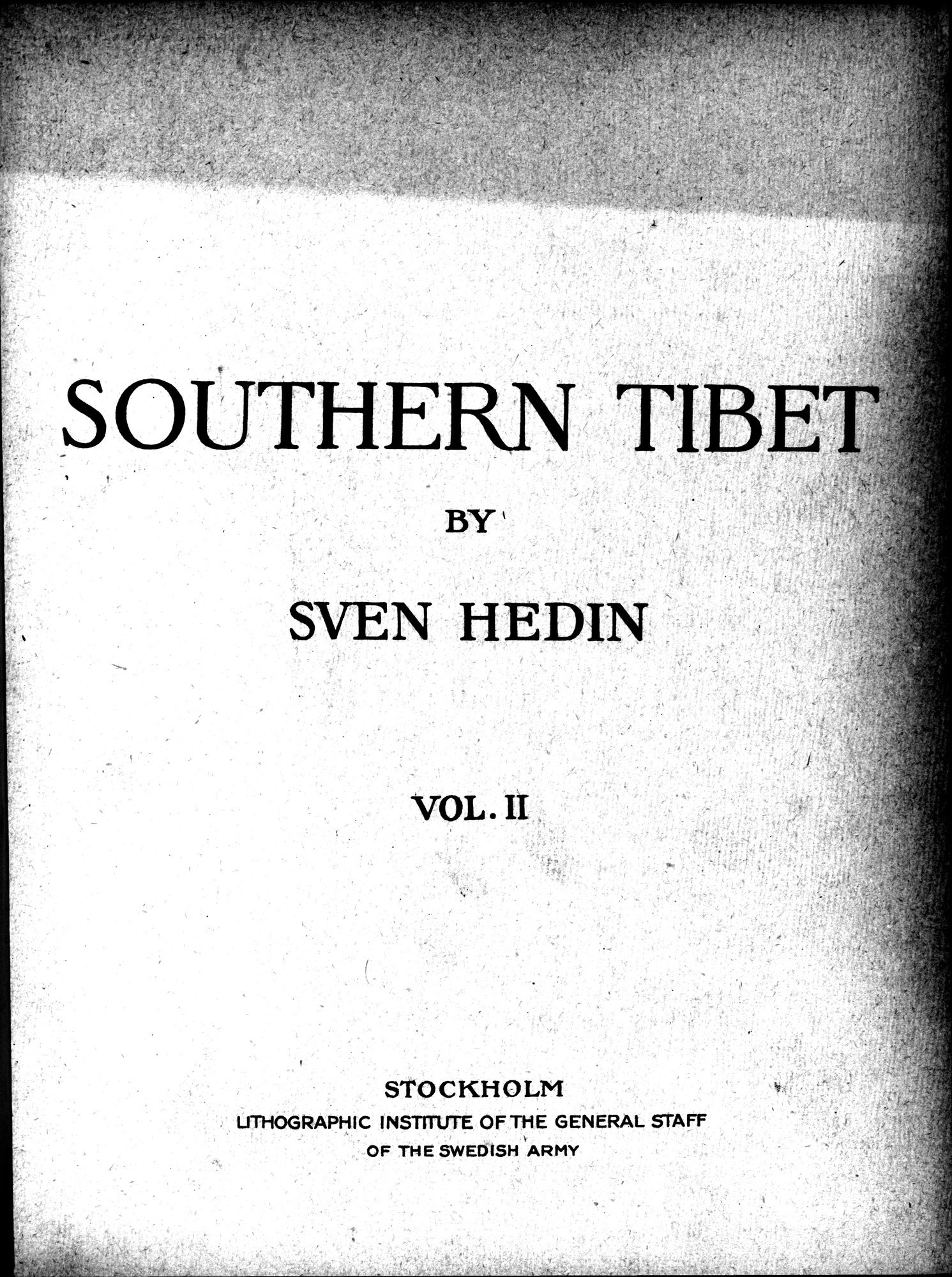 Southern Tibet : vol.2 / 7 ページ（白黒高解像度画像）