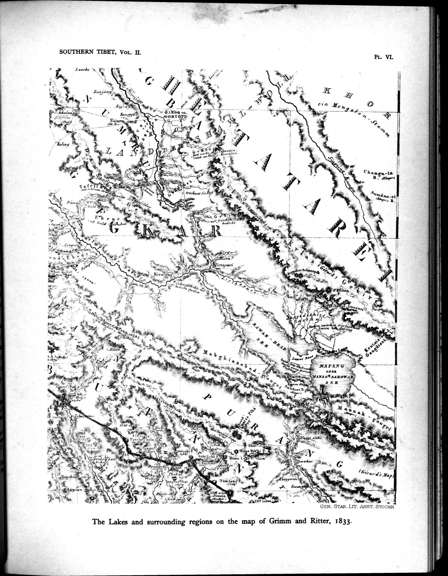 Southern Tibet : vol.2 / 101 ページ（白黒高解像度画像）