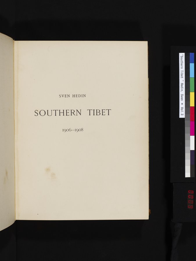 Southern Tibet : vol.3 / 9 ページ（カラー画像）