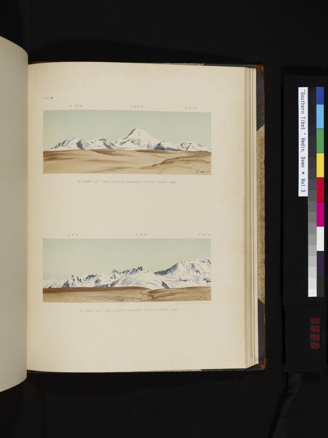 Southern Tibet : vol.3 / 527 ページ（カラー画像）