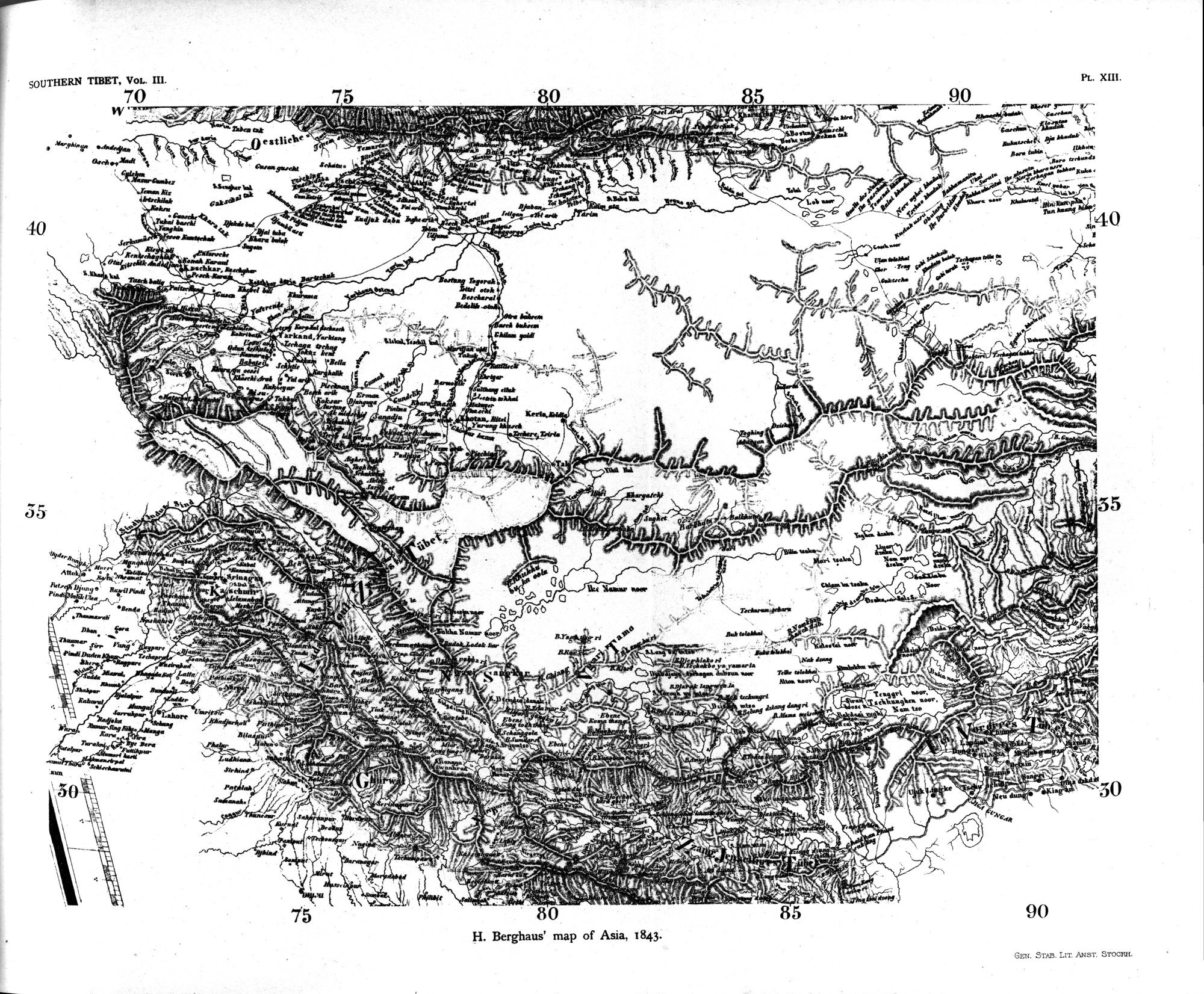 Southern Tibet : vol.3 / 143 ページ（白黒高解像度画像）