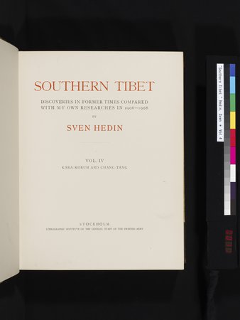 Southern Tibet : vol.4 : Page 11