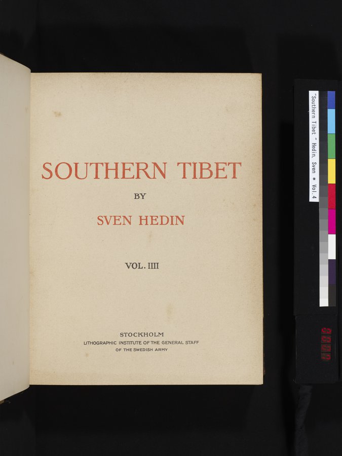 Southern Tibet : vol.4 / 7 ページ（カラー画像）