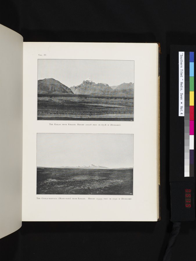 Southern Tibet : vol.4 / 515 ページ（カラー画像）