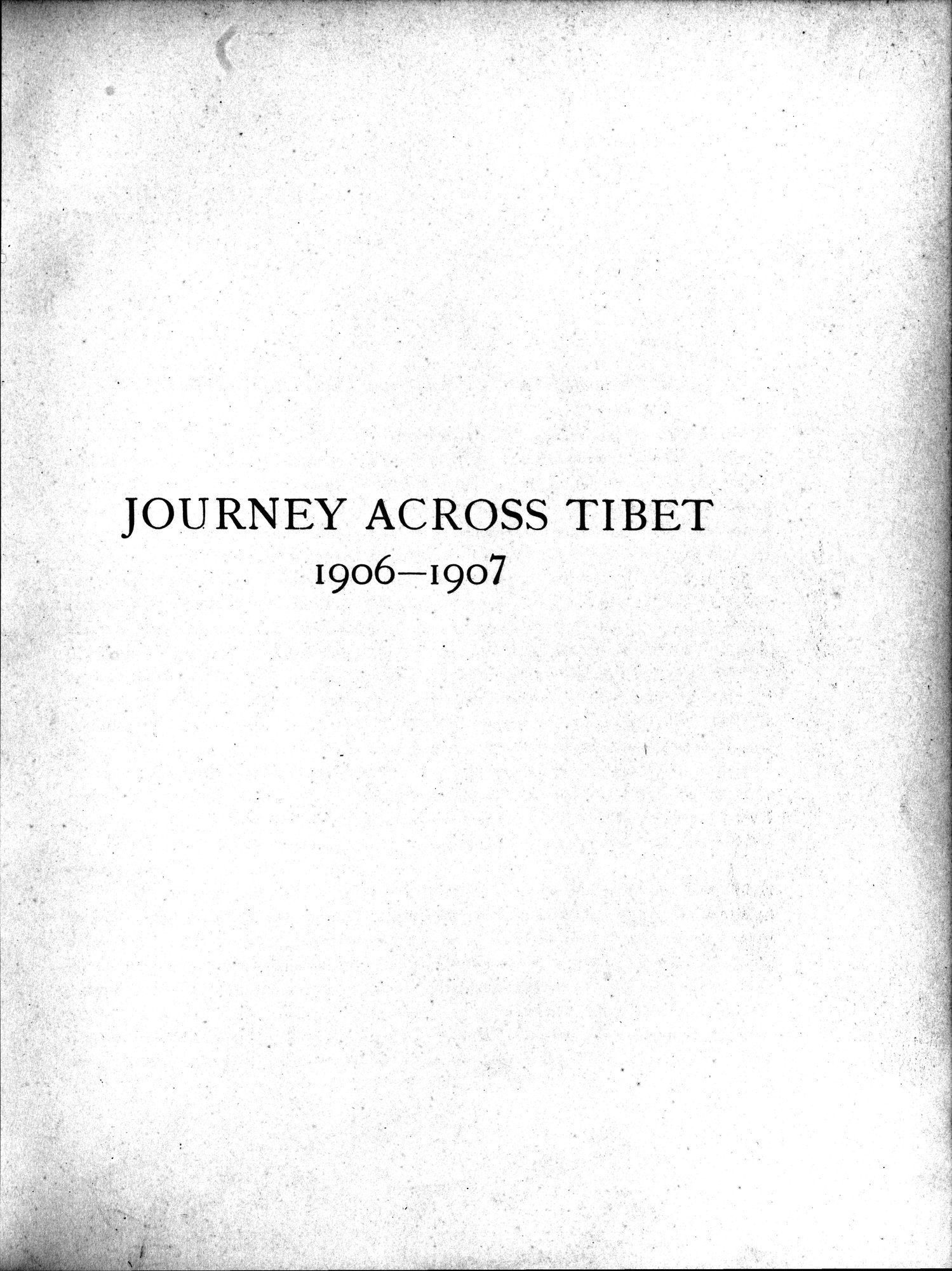Southern Tibet : vol.4 / 19 ページ（白黒高解像度画像）