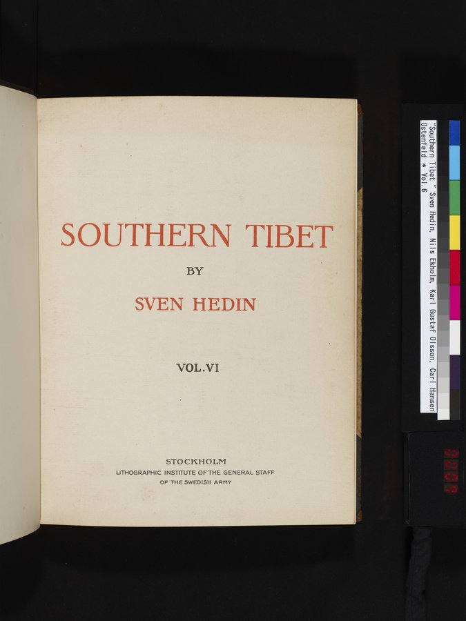 Southern Tibet : vol.6 / 7 ページ（カラー画像）