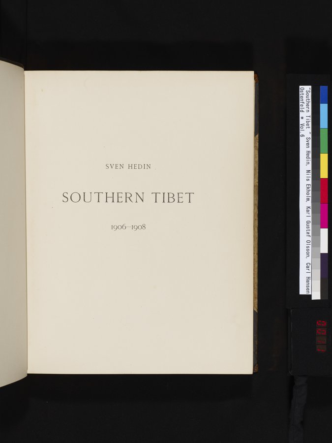 Southern Tibet : vol.6 / 11 ページ（カラー画像）