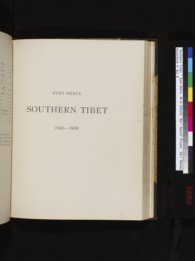 Southern Tibet : vol.6 / 249 ページ（カラー画像）