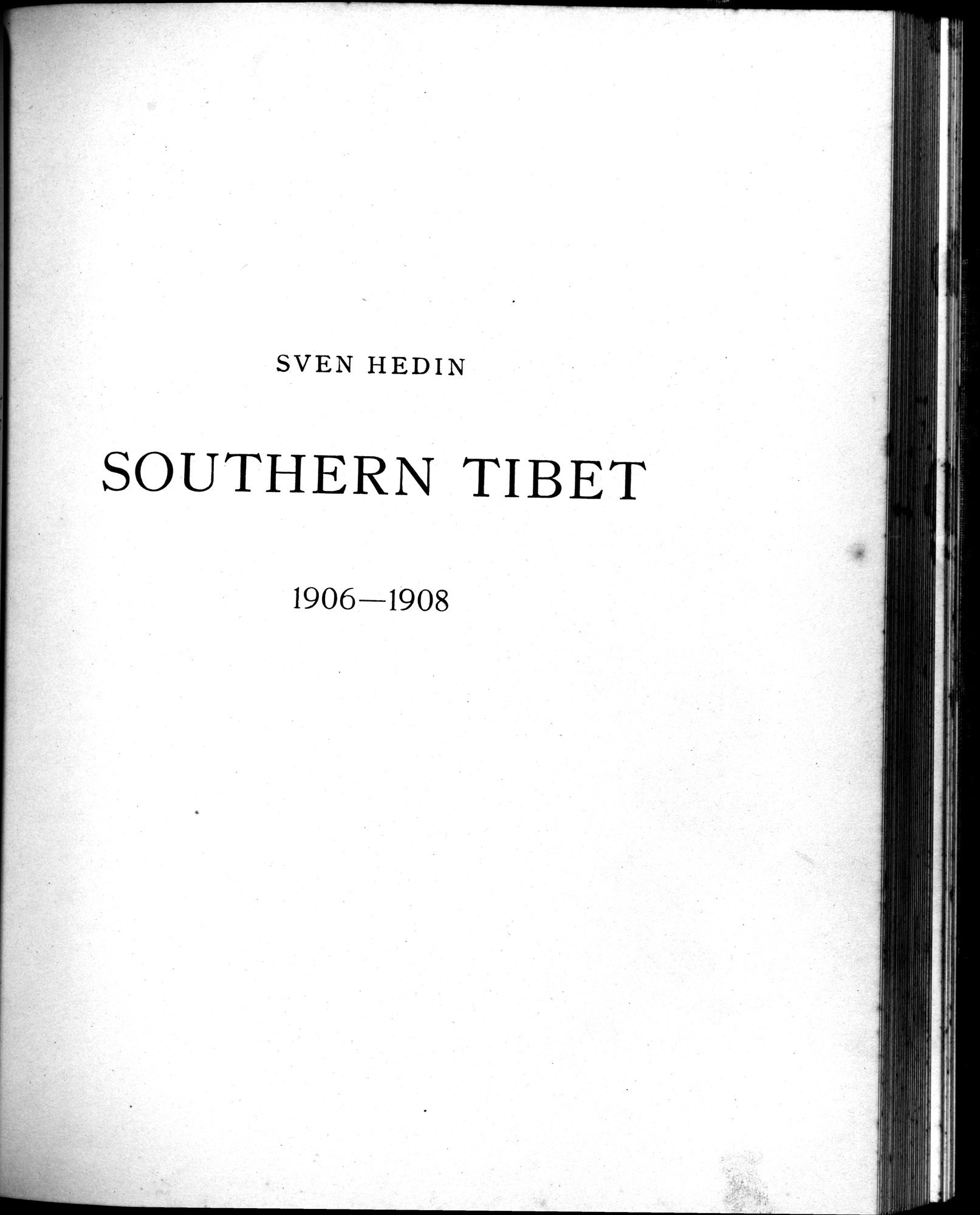 Southern Tibet : vol.6 / 249 ページ（白黒高解像度画像）