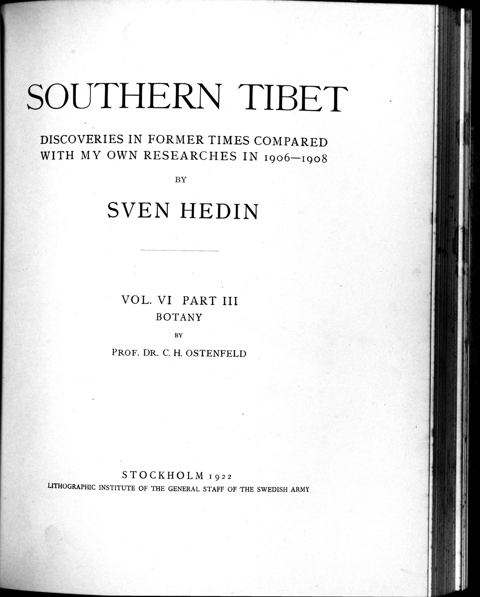 Southern Tibet : vol.6 / 251 ページ（白黒高解像度画像）