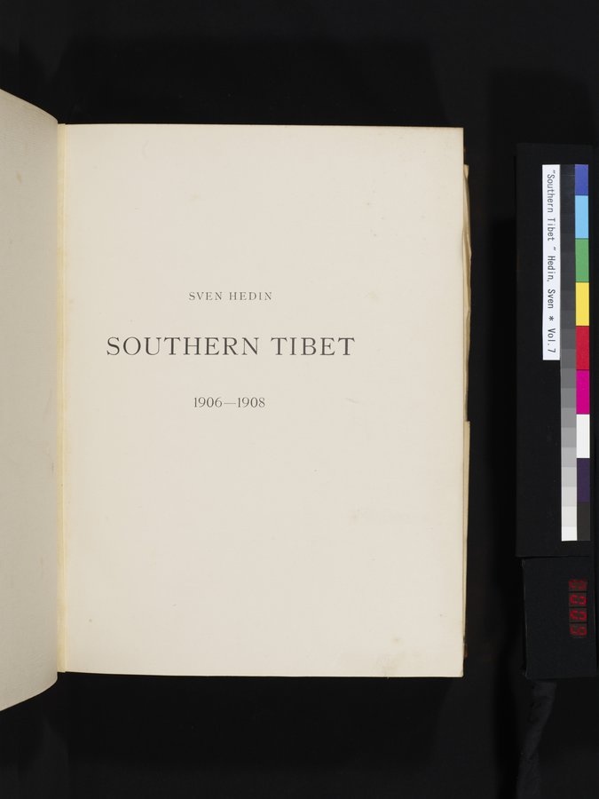 Southern Tibet : vol.7 / 9 ページ（カラー画像）