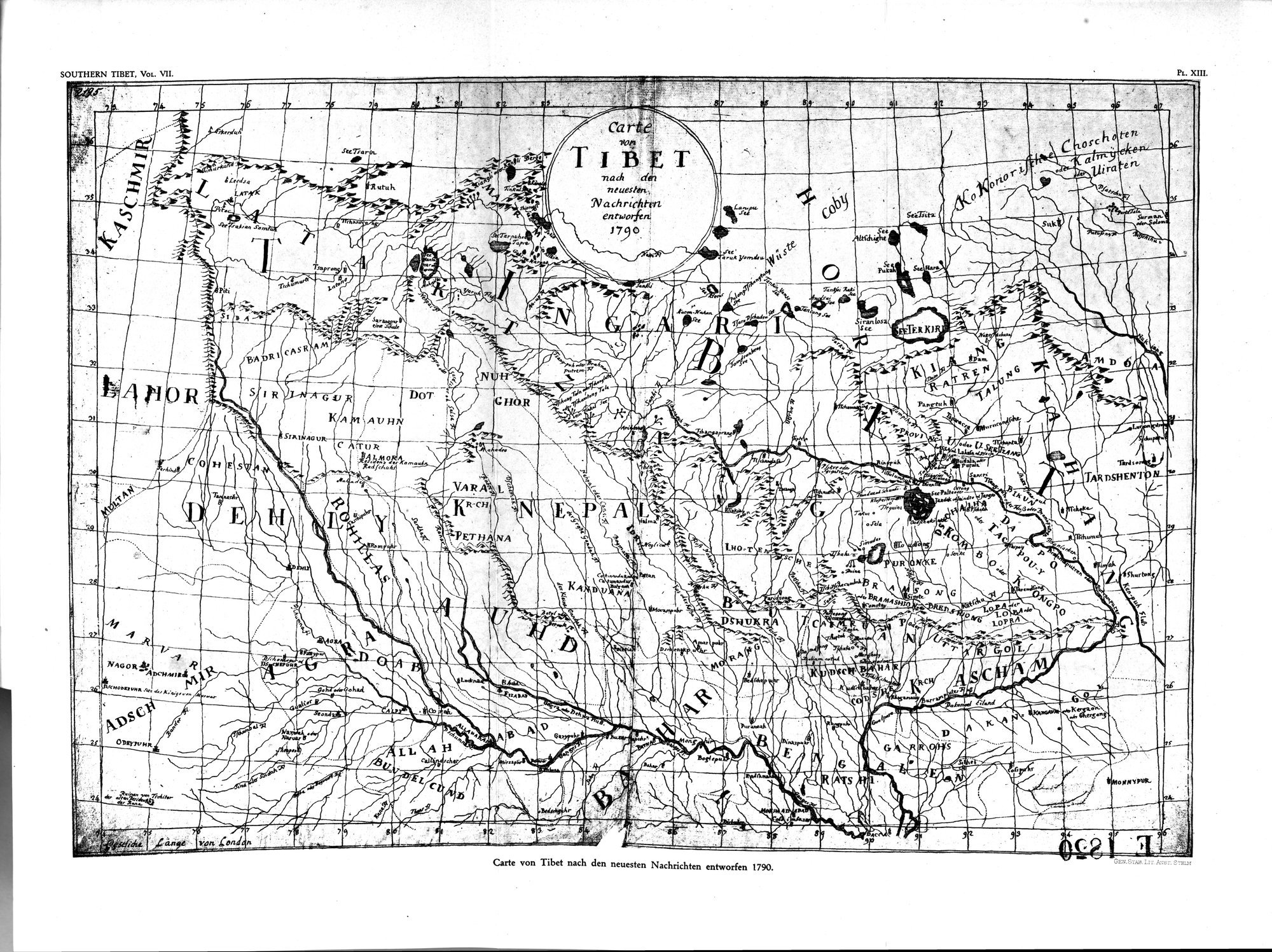 Southern Tibet : vol.7 / 159 ページ（白黒高解像度画像）