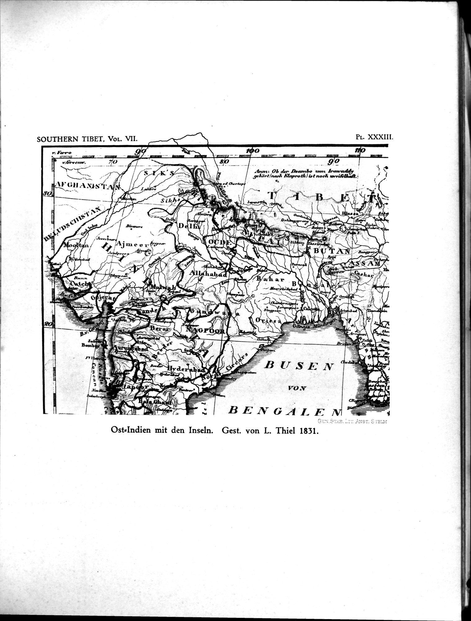 Southern Tibet : vol.7 / 261 ページ（白黒高解像度画像）