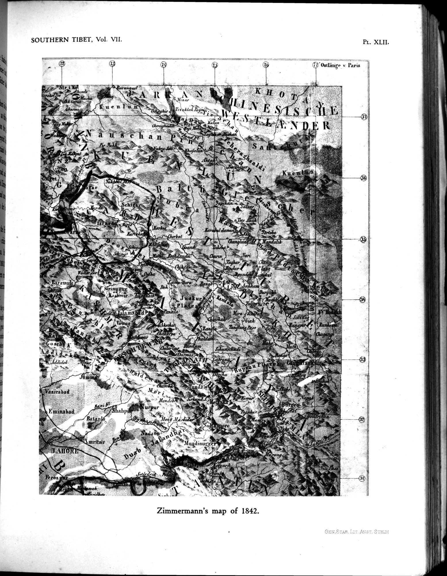 Southern Tibet : vol.7 / 299 ページ（白黒高解像度画像）
