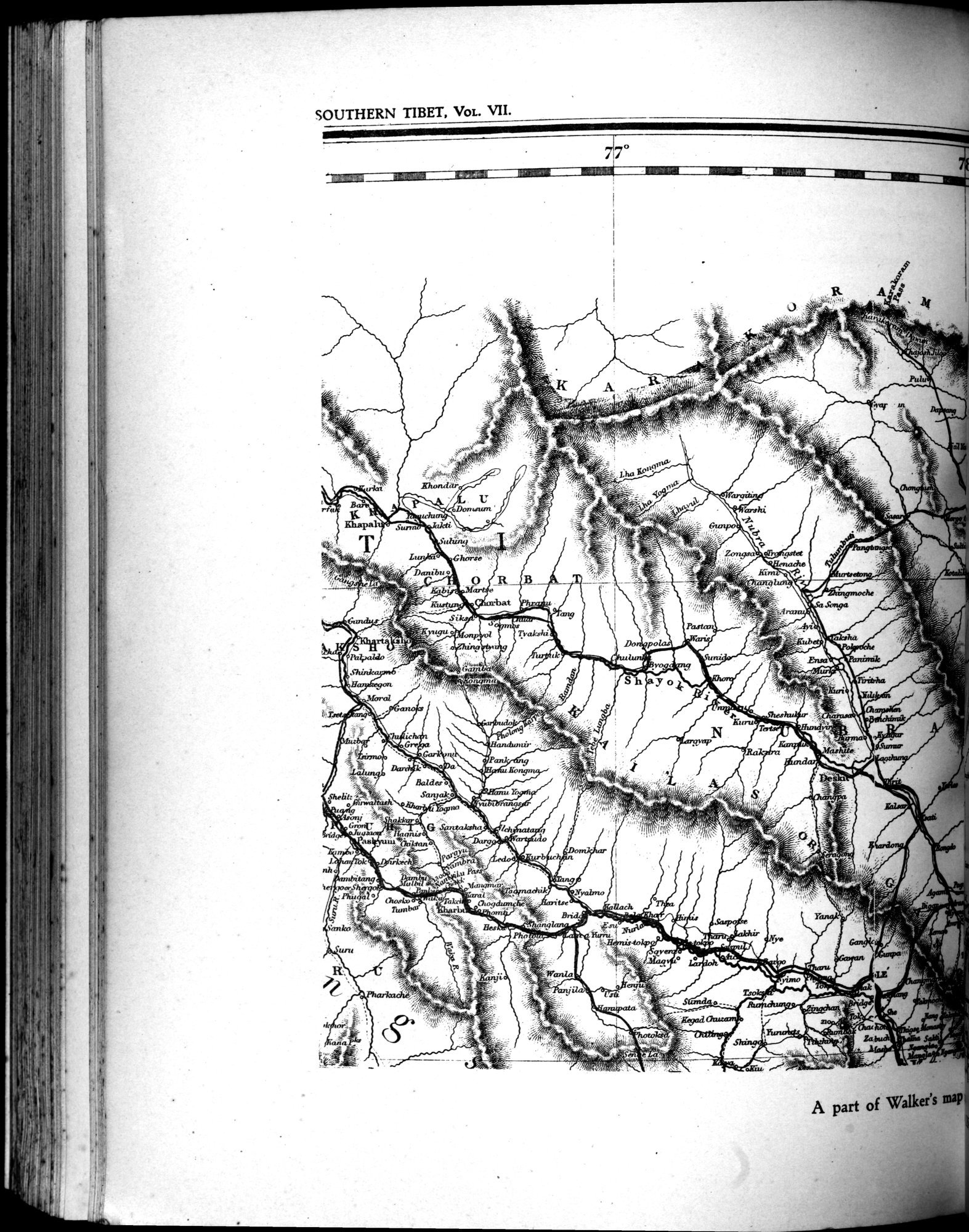 Southern Tibet : vol.7 / 308 ページ（白黒高解像度画像）