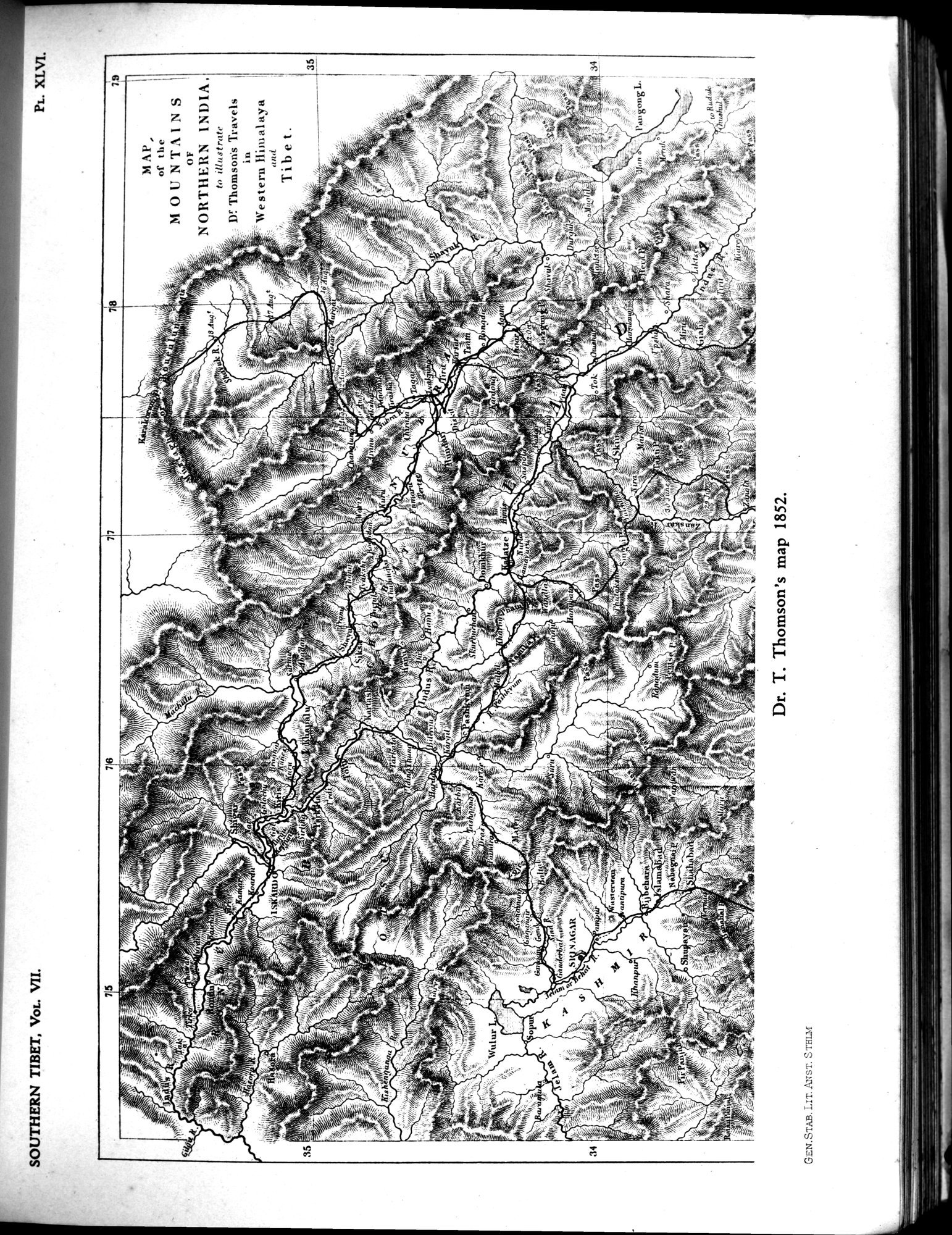 Southern Tibet : vol.7 / 319 ページ（白黒高解像度画像）