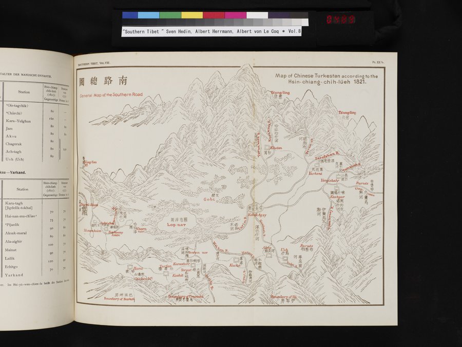 Southern Tibet : vol.8 / 489 ページ（カラー画像）
