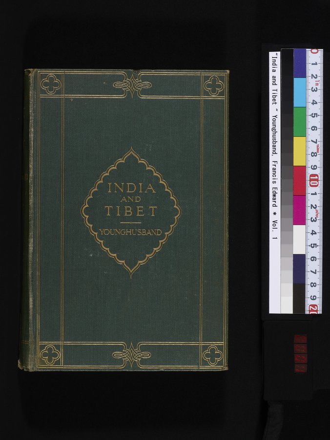India and Tibet : vol.1 / Page 1 (Color Image)