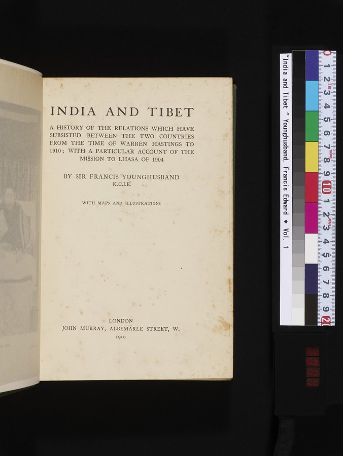 India and Tibet : vol.1 / Page 11 (Color Image)