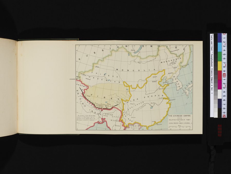 India and Tibet : vol.1 / 531 ページ（カラー画像）