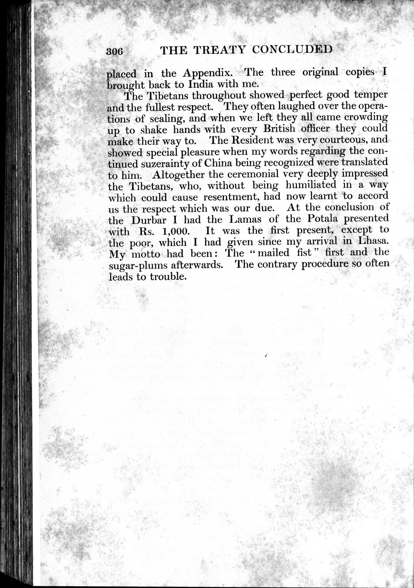 India and Tibet : vol.1 / 376 ページ（白黒高解像度画像）