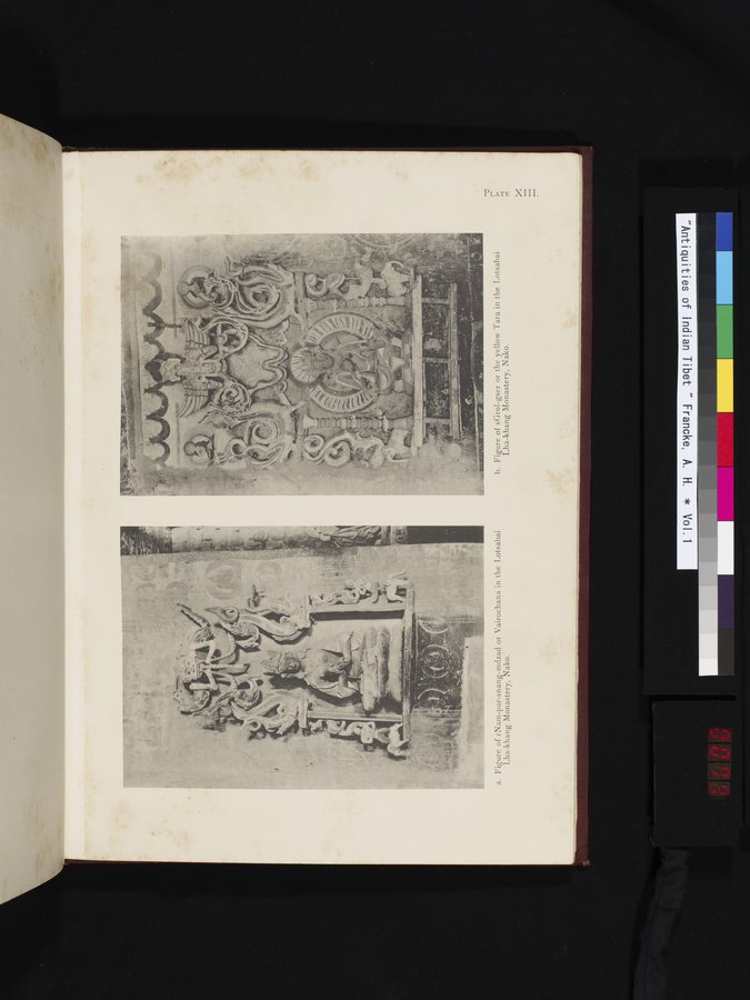 Antiquities of Indian Tibet : vol.1 / 79 ページ（カラー画像）
