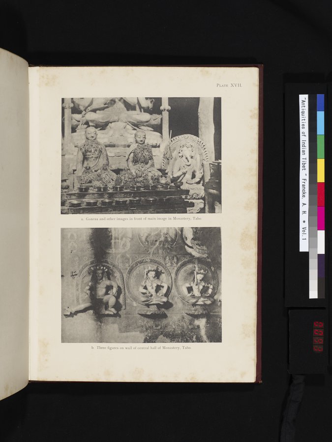 Antiquities of Indian Tibet : vol.1 / 93 ページ（カラー画像）