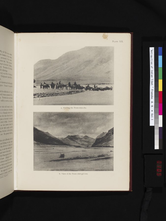 Antiquities of Indian Tibet : vol.1 / 105 ページ（カラー画像）