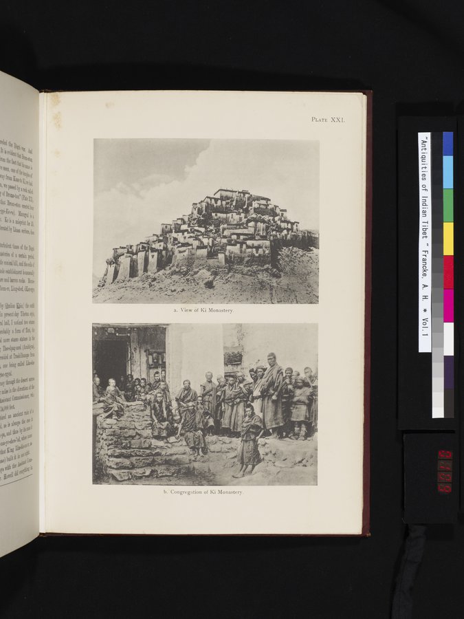 Antiquities of Indian Tibet : vol.1 / 109 ページ（カラー画像）