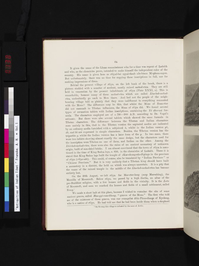 Antiquities of Indian Tibet : vol.1 / 138 ページ（カラー画像）