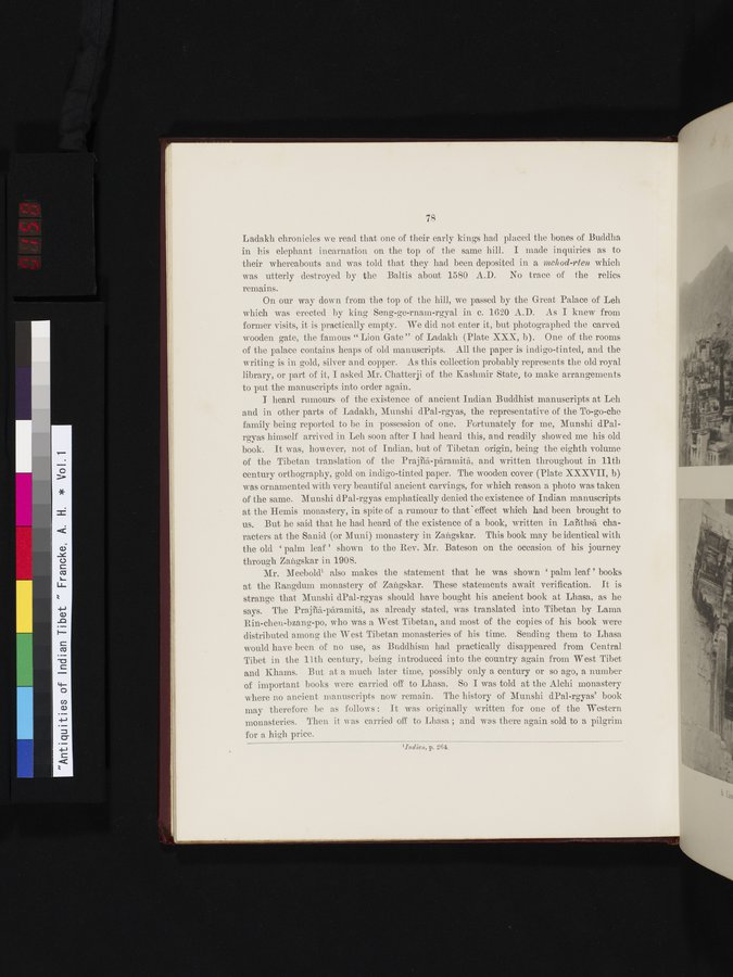Antiquities of Indian Tibet : vol.1 / 158 ページ（カラー画像）
