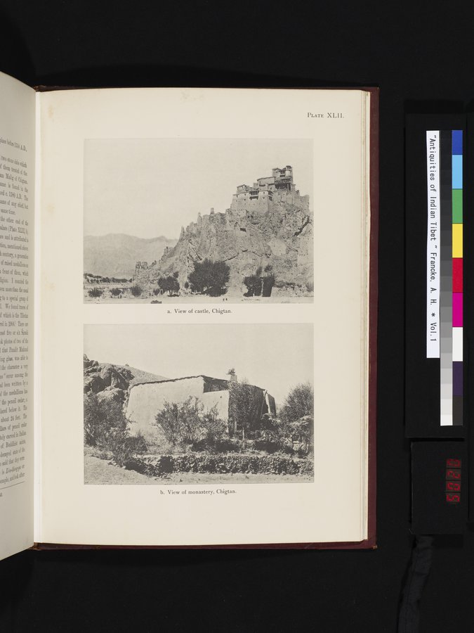 Antiquities of Indian Tibet : vol.1 / 205 ページ（カラー画像）