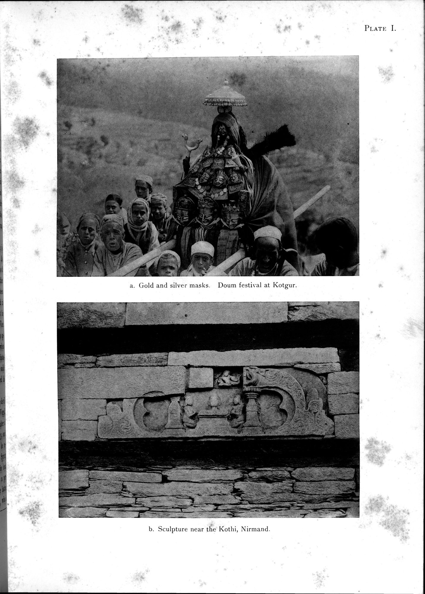 Antiquities of Indian Tibet : vol.1 / 25 ページ（白黒高解像度画像）