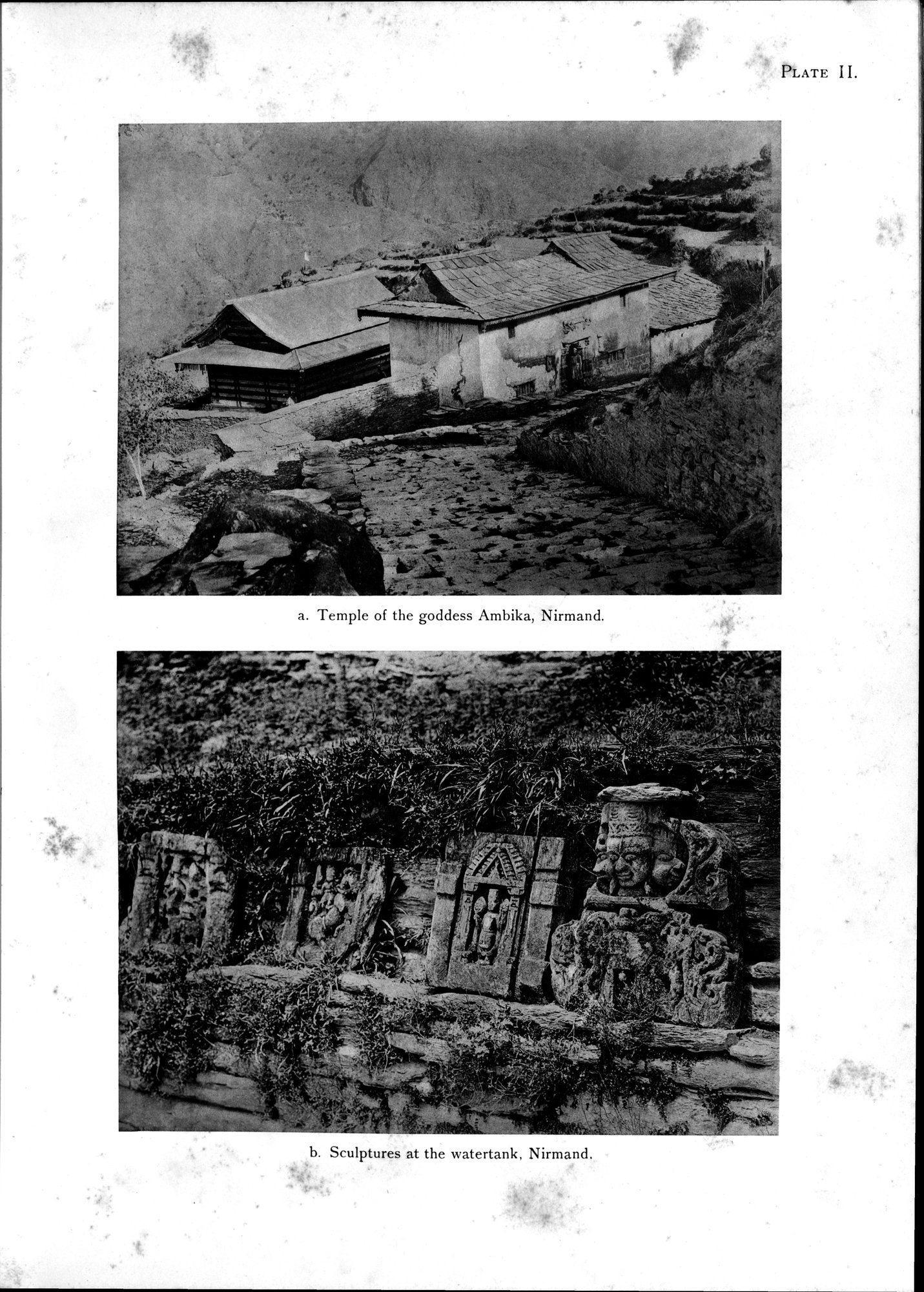 Antiquities of Indian Tibet : vol.1 / 31 ページ（白黒高解像度画像）