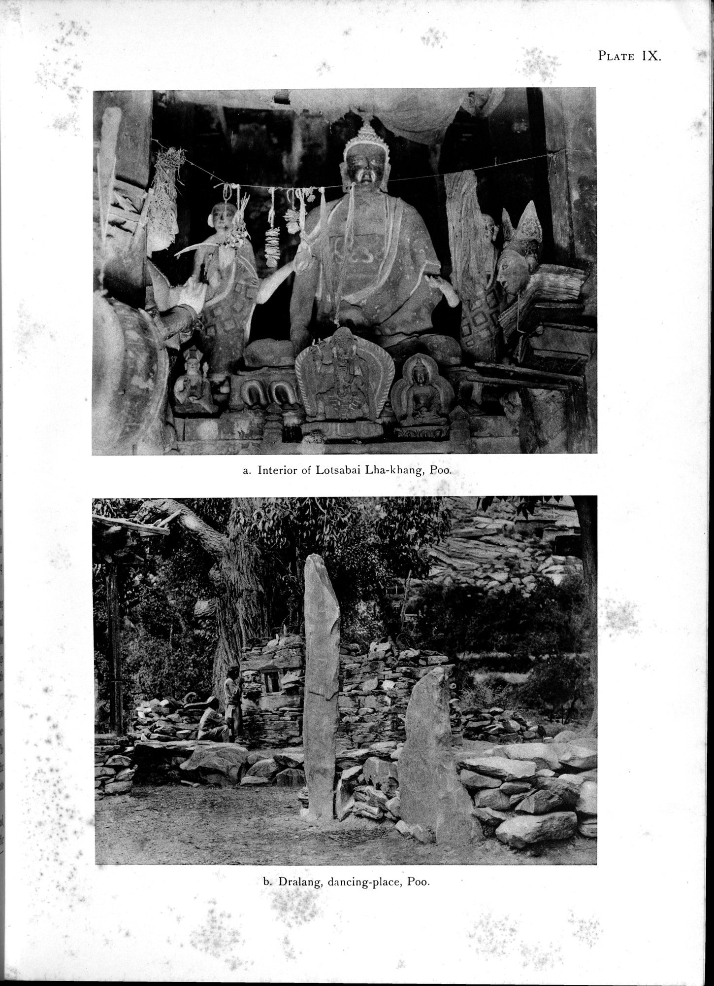 Antiquities of Indian Tibet : vol.1 / 61 ページ（白黒高解像度画像）