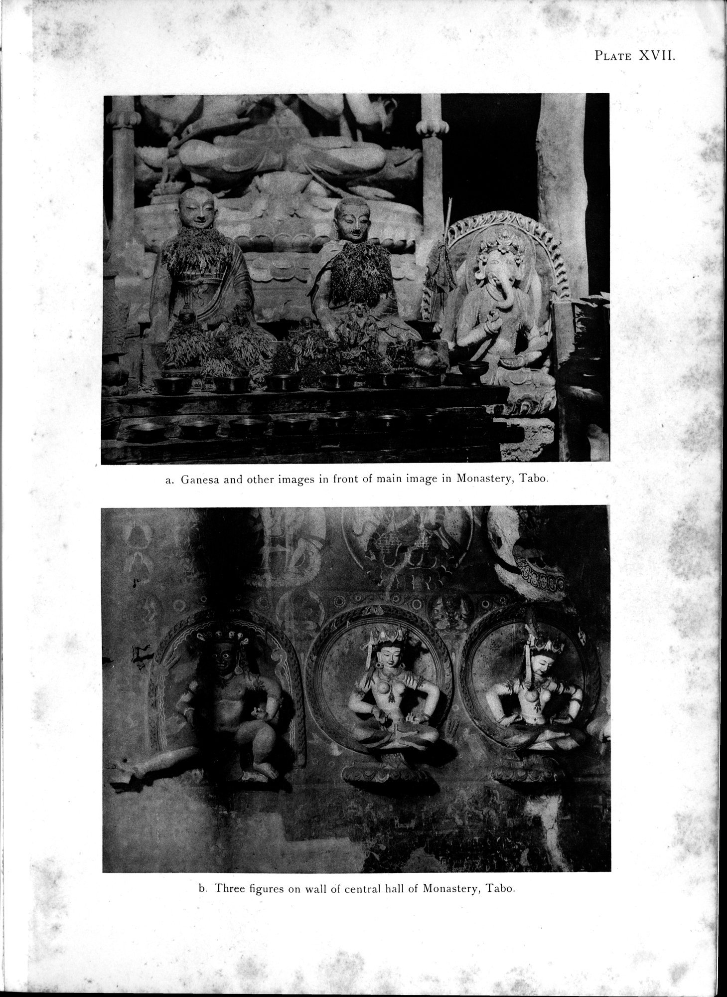 Antiquities of Indian Tibet : vol.1 / 93 ページ（白黒高解像度画像）