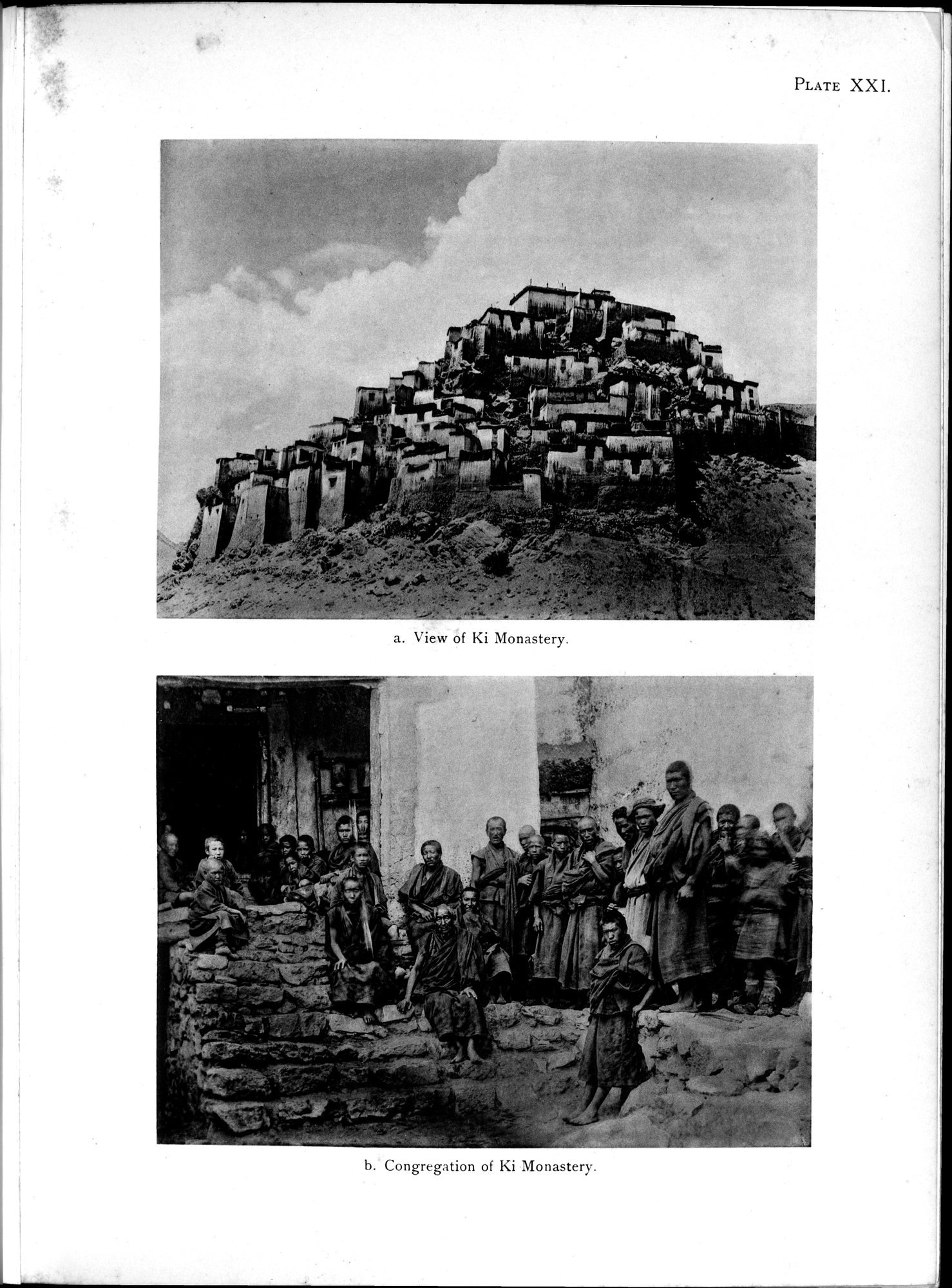 Antiquities of Indian Tibet : vol.1 / 109 ページ（白黒高解像度画像）