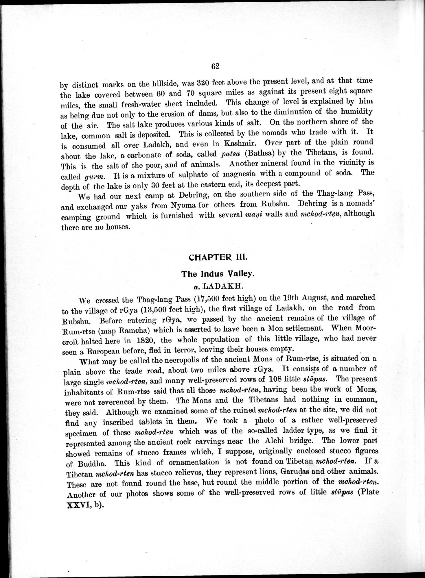Antiquities of Indian Tibet : vol.1 / 136 ページ（白黒高解像度画像）